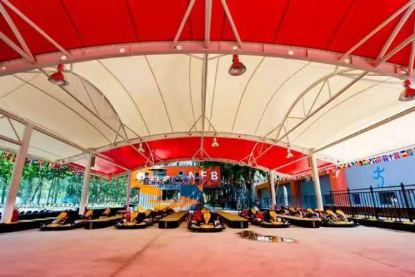 透光的沈陽張拉膜罩棚，帶領潮流，成爲城市新寵